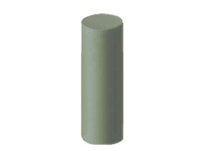 Gummi-zylinder-schleifrad, Grün, Feinkornig, 7 X 20 Mm, Nr. 4803, Eve - Standard Bild - 1