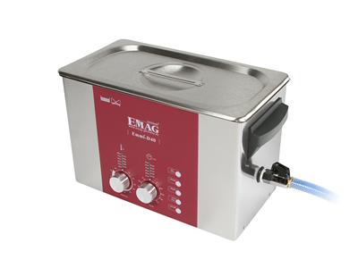 Ultraschall Mit Heizung Und Abfluss, Korb Und Deckel, Kapazität 4 Liter, Emag Emmi-d40 - Standard Bild - 1
