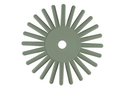 Schleifscheibe Eveflex Twist Grün Unmontiert, Korngroe: Fein, Durchmesser 17 Mm, Einzeln, Eve