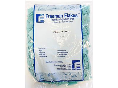 Aqua Green Spezial-injektionswachs, Freeman Flake, Beutel Mit 454 G