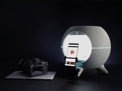 Orangemonkie Foldio 360 Smartphone-dome-fotostudio Mit Telefonhalterung - Standard Bild - 8