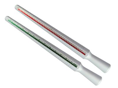 Stützdorn Aluminium Nach Maß Mit Fr- Und Us-größen, 255 MM - Standard Bild - 3