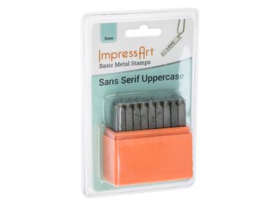Impressart Economy Punzierstempelset, Großbuchstaben, 3 mm - Standard Bild - 2