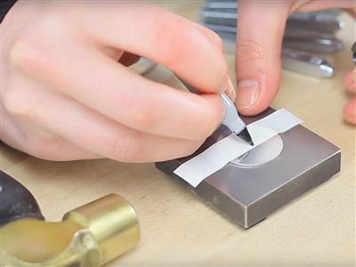 Impressart-tape-rolle Zum Ausrichten Der Stempel - Standard Bild - 2