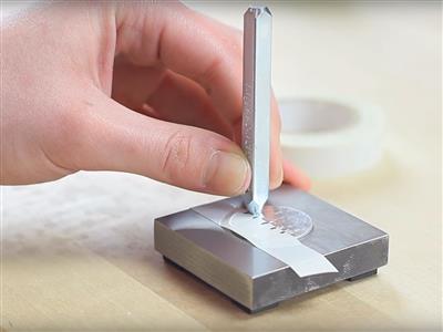 Impressart-tape-rolle Zum Ausrichten Der Stempel - Standard Bild - 3