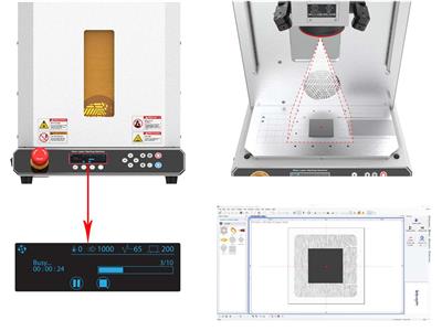 Lasergravur- Und Laserschneidemaschine L3-30w, Magic - Standard Bild - 9