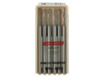 Bohrer Nr. 58, Durchmesser 0,80 Mm,packung Mit 6 Stück, Super Q - Standard Bild - 3