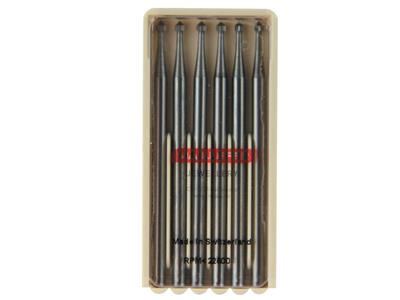 Spitz Zylindrischer Fräser Q, Durchmesser 1,50 Mm, Packung Zu 6, Superq - Standard Bild - 3