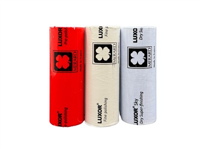 Polierset Gelbgold, Rotgold Und Messing, 3 Polierpasten Und 3 Scheiben, Luxor - Standard Bild - 7