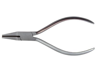 Formlose Klammer Mit 6 MM Flachem Und Halbrundem Auslauf, 130 MM - Standard Bild - 1
