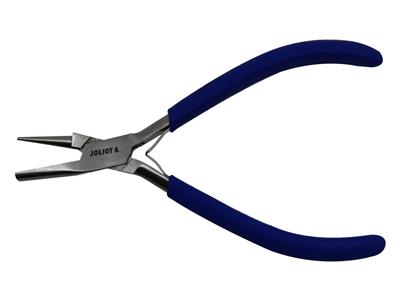 Zange Mit Runden Und Konkaven Backen, Blau, 140 Mm, Joliot - Standard Bild - 1