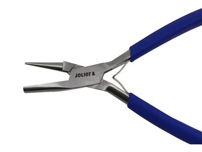 Zange Mit Runden Und Konkaven Backen, Blau, 140 Mm, Joliot - Standard Bild - 2