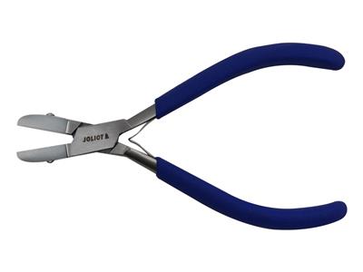 Flachrundzange, Nylonbacken, Blau, 140 Mm, Joliot - Standard Bild - 1