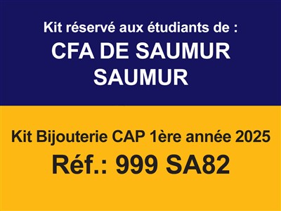 Kit Bijouterie Cap 1 Ere Annee 2025 - Standard Bild - 1