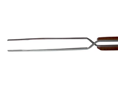 Gebogene Kreuzpinzette, Isolierte Griffe, 165 MM - Standard Bild - 3