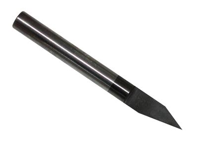 Konischer Fräser Mit Cvd-diamantbeschichtung, Abstumpfung 0,20 Mm, Winkel 20°, Für Graviermaschine Magic E7 - Standard Bild - 1