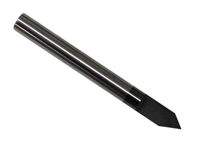 Konischer Fräser Mit Cvd-diamantbeschichtung, Abstumpfung 0,05 Mm, Winkel 40°, Für Graviermaschine Magic E7 - Standard Bild - 1