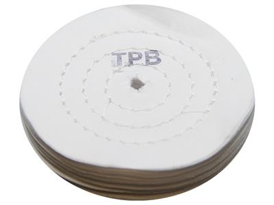 Genähte Baumwollscheibe, Tpb-poliertuch, 120 X 15 Mm, Experten-polieren, Merard - Standard Bild - 2