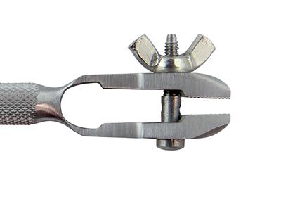 Handschraubstock Aus Geschmiedetem Stahl, 115 MM - Standard Bild - 3