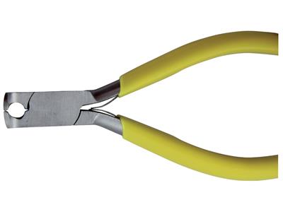 Gelbe, 70° Abgewinkelte Schneidezange, 130 MM - Standard Bild - 2