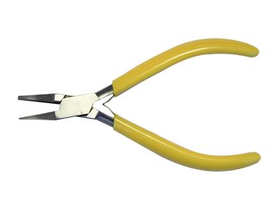 Halbrunde Flachzange, Gelber Handgriff, 140 MM - Standard Bild - 1