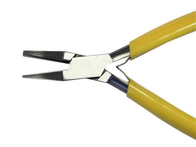 Halbrunde Flachzange, Gelber Handgriff, 140 MM - Standard Bild - 2