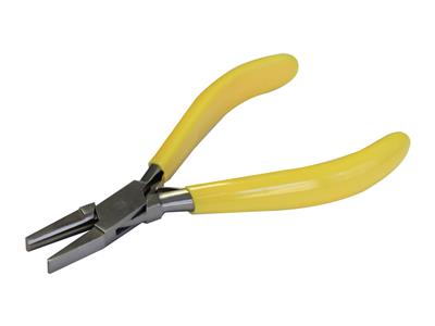Halbrunde Flachzange, Gelber Handgriff, 140 MM - Standard Bild - 3