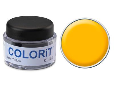 Colorit, Basische Gelbe Farbe, Dose Zu 18 G - Standard Bild - 1