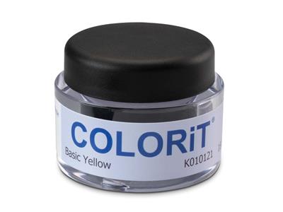 Colorit, Basische Gelbe Farbe, Dose Zu 18 G - Standard Bild - 2