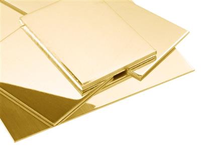 Blech Gelbgold 18k 3n Geglüht, 0,60mm - Standard Bild - 1