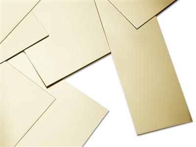 Blech Gelbgold 18k 3n Geglüht, 1,50mm - Standard Bild - 2