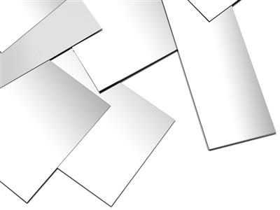 950er Geglühtes Silber Platte, 1,00mm