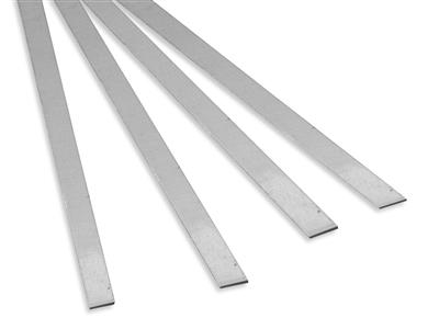 Emailliertes Lot, 9 G Streifen, 1,00 X 600 Mm, Silber - Standard Bild - 1