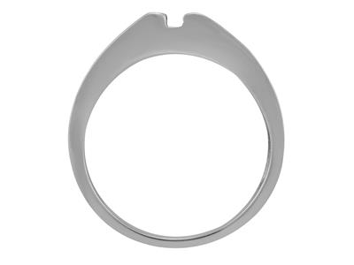 Ring Für 4,5 MM Groe Steine, 800erweigold. Ref. Sf3035
