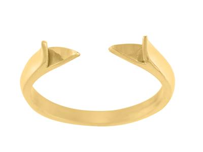 Ringkorper 1/2 Jonc, 18k Gelbgold. Ref. 01812 - Standard Bild - 2