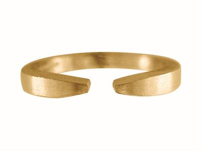 Flach Offener Ringkörper, 18k Gelbgold 3n, Ringgröße 50 Ref. S61 - Standard Bild - 2