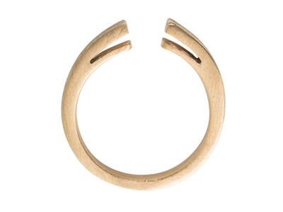 Ringkörper Mit Palmetten-riemen, 18k Gelbgold 3n, Ringgröe 50 Ref. S66