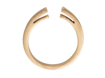 Ringkorper Mit Palmetten-riemen, 18k Gelbgold 3n, Finger 50 Ref. S66 - Standard Bild - 1