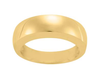 Bandring 5,9 MM Breit, 18k Gelbgold.ref. Bjp51