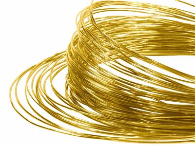 Runddraht Laser 18k Gelbgold 3n, 0,20 MM - Standard Bild - 2