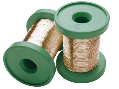 Runddraht 18k Gelbgold 3n Weichgeglüht, 0,30 MM