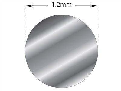Or Gris 18 Bn Fil Dia 1,20 Mmrecuit Coc - Standard Bild - 2