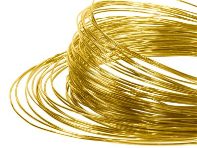 18ct 750 Y 3 Med. Solder Wire .60mm