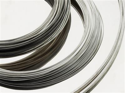 Runddraht Silber 925 Gehärtet, 1 MM