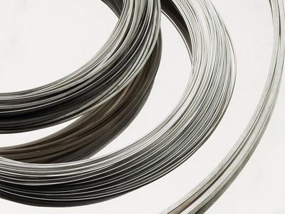 Faden Rund Silber 950 Geglüht, 0,40mm