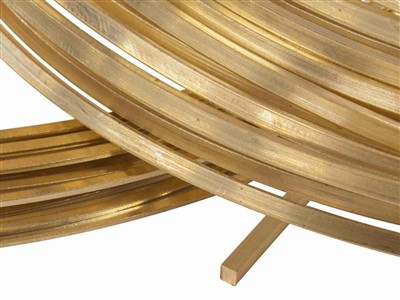 Or Jaune 18k 752 3n Fil Carre 2,0mmrecuit Coc - Standard Bild - 1