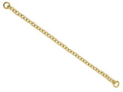 Sicherheitskette Für Armband Aus 9 Kt Gelbgold, 1218