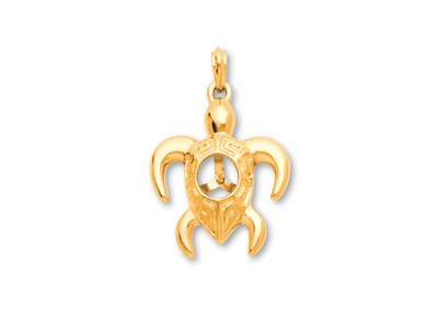 Schildkrötenanhänger Für Perlen Von7 Bis 9 Mm, 18k Gelbgold. Ref. Pe1 03