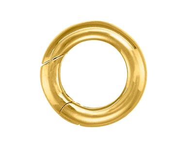 Unsichtbarer Verschluss 11,80 Mm, Rundrohr, Gelbgold 18k 3n - Standard Bild - 1