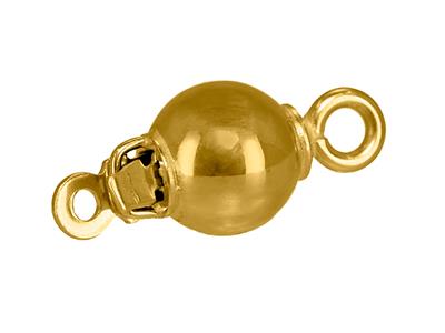 Verschluss Unverlierbar, Glatte Kugel 6 Mm, Verschluss - Standard Bild - 2